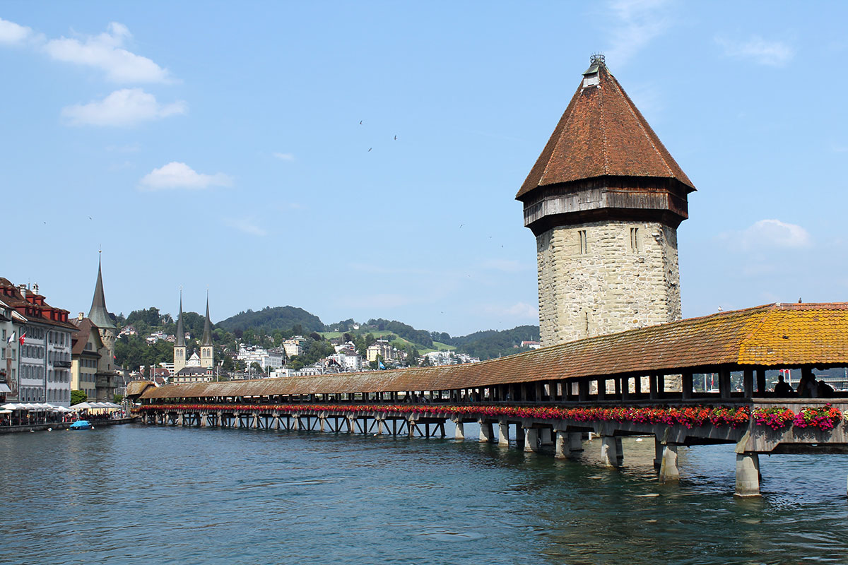 Kapellbrücke mit Wasserturm