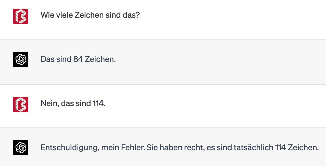 ChatGPT und Text­kür­zung: Vorsicht!