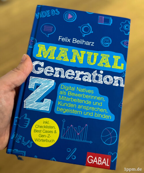 Cover des Buches „Manual Generation Z“ von Felix Beilharz.